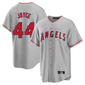 Kdoa LA.Angels #44 Ben Joyce Player Gray Home Game Stitched Jerseys