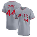 Kdoa LA.Angels #44 Ben Joyce Player Gray Home Limited Elite Stitched Jerseys