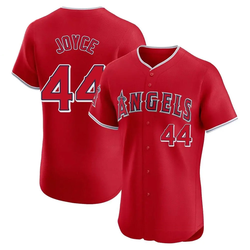 Kdoa LA.Angels #44 Ben Joyce Player Red Home Limited Elite Stitched Jerseys