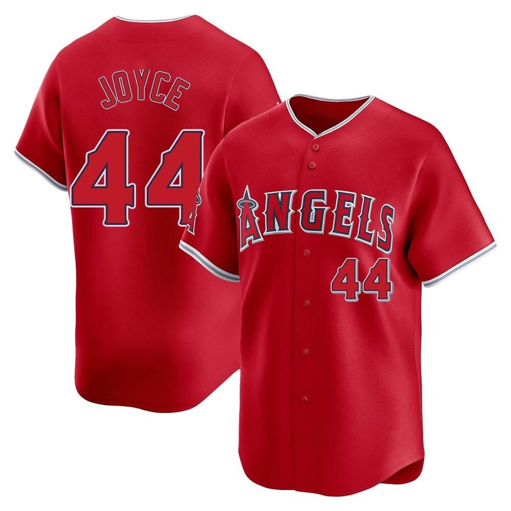 Kdoa LA.Angels #44 Ben Joyce Player Red Home Limited Stitched Jerseys