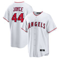 Kdoa LA.Angels #44 Ben Joyce Player White Home Game Stitched Jerseys