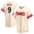 Kdoa LA.Angels #9 Zach Neto Player Cream City Connect Home Stitched Jerseys