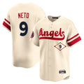 Kdoa LA.Angels #9 Zach Neto Player Cream City Connect Limited Home Stitched Jerseys