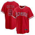 Kdoa LA.Angels #9 Zach Neto Player Red Home Game Stitched Jerseys