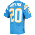 Kdoa LA.Chargers 1994 #20 Natrone Means Mitchell & Ness Powder Blue Authentic Throwback Retired Player Jersey