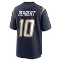 Kdoa LA.Chargers #10 Justin Herbert Player Navy Home Game Stitched Jerseys