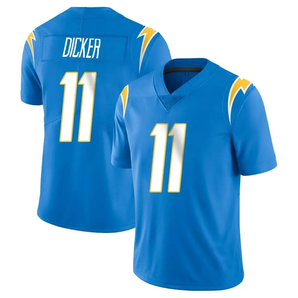 Kdoa LA.Chargers #11 Cameron Dicker Player Blue Limited Vapor Untouchable Home Game Stitched Jerseys