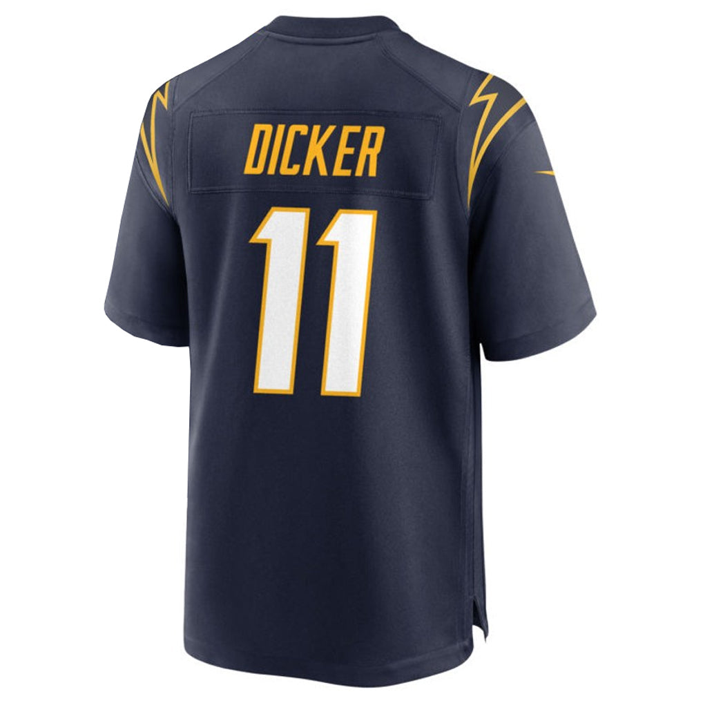 Kdoa LA.Chargers #11 Cameron Dicker Player Navy Home Game Stitched Jerseys