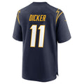 Kdoa LA.Chargers #11 Cameron Dicker Player Navy Home Game Stitched Jerseys