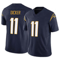 Kdoa LA.Chargers #11 Cameron Dicker Player Navy Limited Vapor F.U.S.E. Home Game Stitched Jerseys