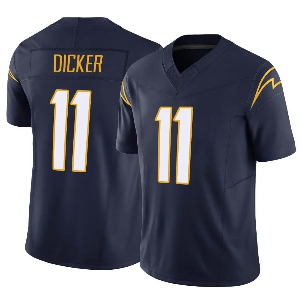 Kdoa LA.Chargers #11 Cameron Dicker Player Navy Limited Vapor F.U.S.E. Home Game Stitched Jerseys