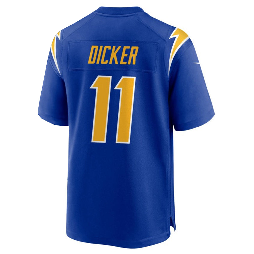 Kdoa LA.Chargers #11 Cameron Dicker Player Royal Home Game Stitched Jerseys