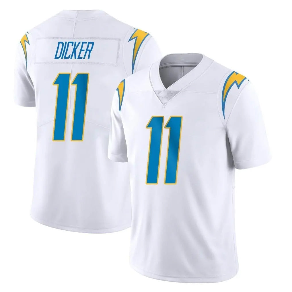 Kdoa LA.Chargers #11 Cameron Dicker Player White Limited Vapor Untouchable Home Game Stitched Jerseys