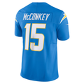 Kdoa LA.Chargers #15 Ladd McConkey Powder Blue Team Vapor F.U.S.E. Limited Stitched Jerseys