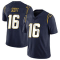 Kdoa LA.Chargers #16 J.K. Scott Player Navy Limited Vapor Untouchable Home Game Stitched Jerseys