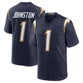 Kdoa LA.Chargers #1 Quentin Johnston Player Navy Alternate Home Game Stitched Jerseys
