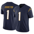 Kdoa LA.Chargers #1 Quentin Johnston Player Navy Limited Vapor F.U.S.E. Home Game Stitched Jerseys