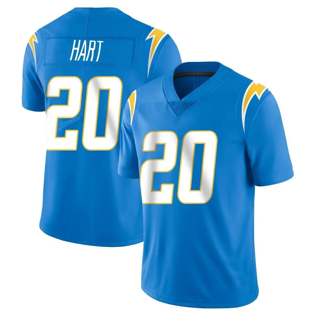Kdoa LA.Chargers #20 Cam Hart Player Blue Limited Vapor Untouchable Home Game Stitched Jerseys