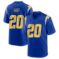Kdoa LA.Chargers #20 Cam Hart Player Royal Home Game Stitched Jerseys