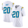 Kdoa LA.Chargers #20 Cam Hart Player White Limited Vapor Untouchable Home Game Stitched Jerseys