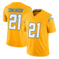Kdoa LA.Chargers #21 LaDainian Tomlinson Player Gold F.U.S.E. Vapor Limited Stitched Jerseys