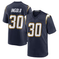 Kdoa LA.Chargers #30 Alec Ingold Player Navy Alternate Home Game Stitched Jerseys