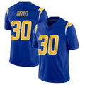 Kdoa LA.Chargers #30 Alec Ingold Player Royal Limited Vapor Home Game Stitched Jerseys