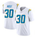 Kdoa LA.Chargers #30 Alec Ingold Player White Limited Vapor Untouchable Home Game Stitched Jerseys