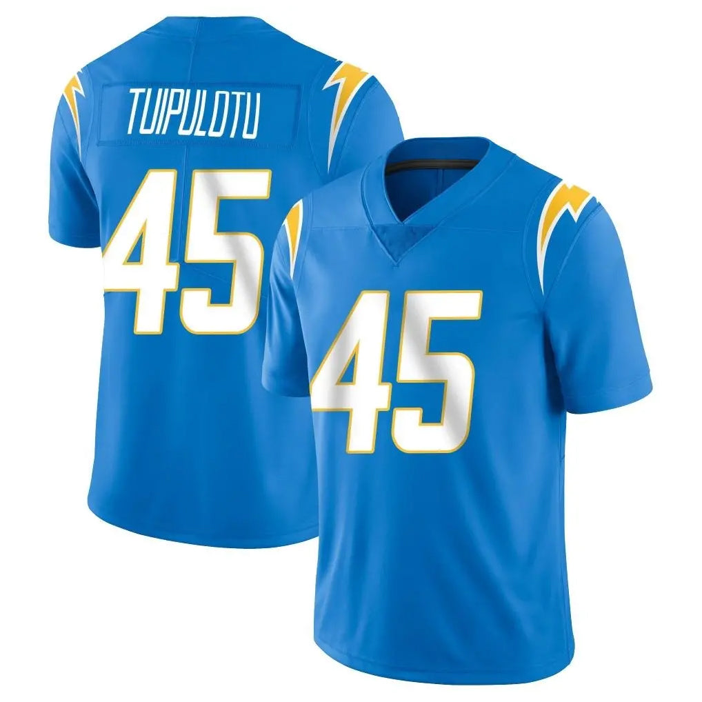 Kdoa LA.Chargers #45 Tuli Tuipulotu Player Blue Limited Vapor Untouchable Home Game Stitched Jerseys