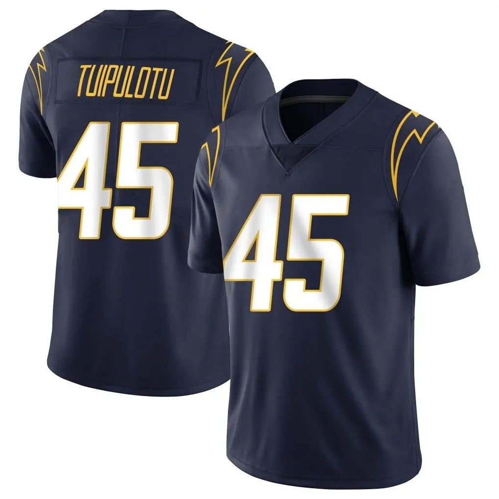 Kdoa LA.Chargers #45 Tuli Tuipulotu Player Navy Limited Vapor Untouchable Home Game Stitched Jerseys