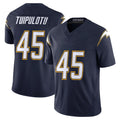 Kdoa LA.Chargers #45 Tuli Tuipulotu Player Navy Vapor F.U.S.E. Limited Home Game Stitched Jerseys