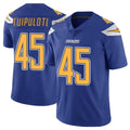 Kdoa LA.Chargers #45 Tuli Tuipulotu Player Royal Limited Color Rush Vapor Untouchable Home Game Stitched Jerseys