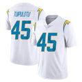 Kdoa LA.Chargers #45 Tuli Tuipulotu Player White Limited Vapor Untouchable Home Game Stitched Jerseys