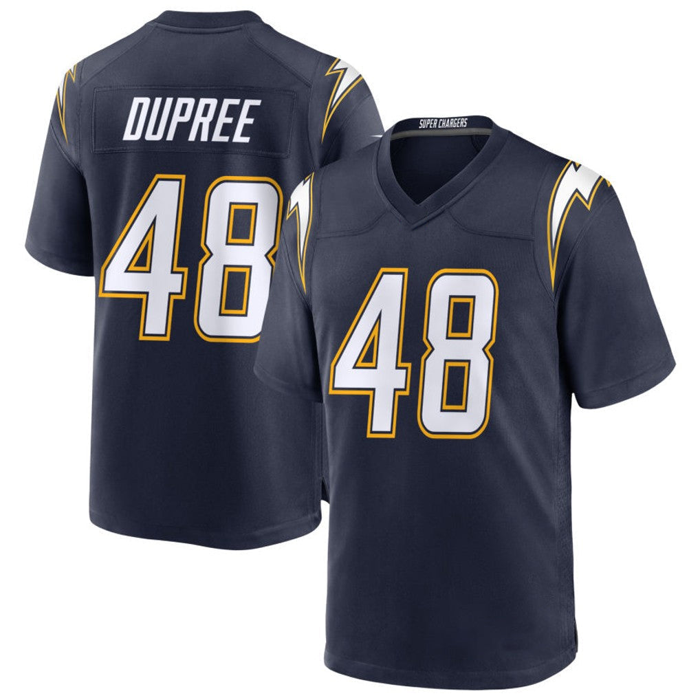 Kdoa LA.Chargers #48 Bud Dupree Player Navy Alternate Home Game Stitched Jerseys