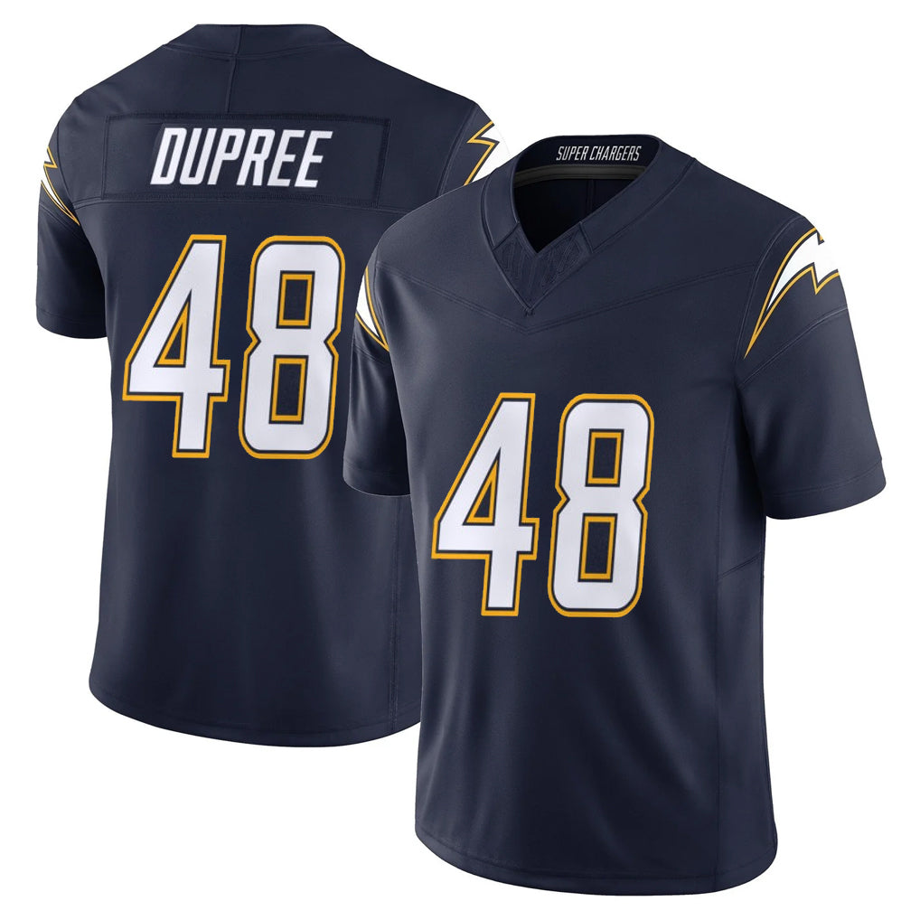 Kdoa LA.Chargers #48 Bud Dupree Player Navy Vapor F.U.S.E. Limited Home Game Stitched Jerseys