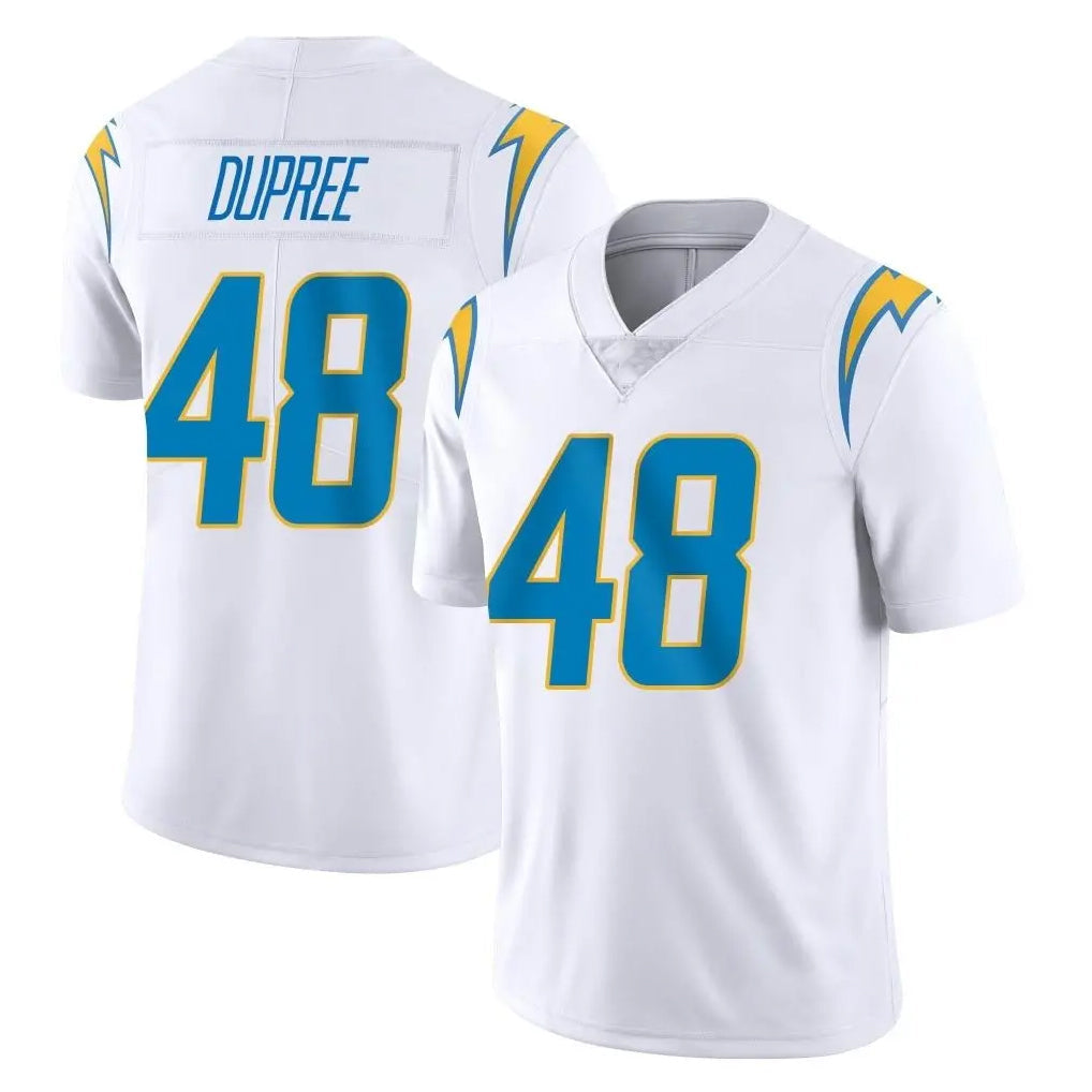 Kdoa LA.Chargers #48 Bud Dupree Player White Limited Vapor Untouchable Home Game Stitched Jerseys