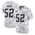 Kdoa LA.Chargers #52 Khalil Mack Player Arctic Camo Salute To Service Limited Game Stitched Jerseys