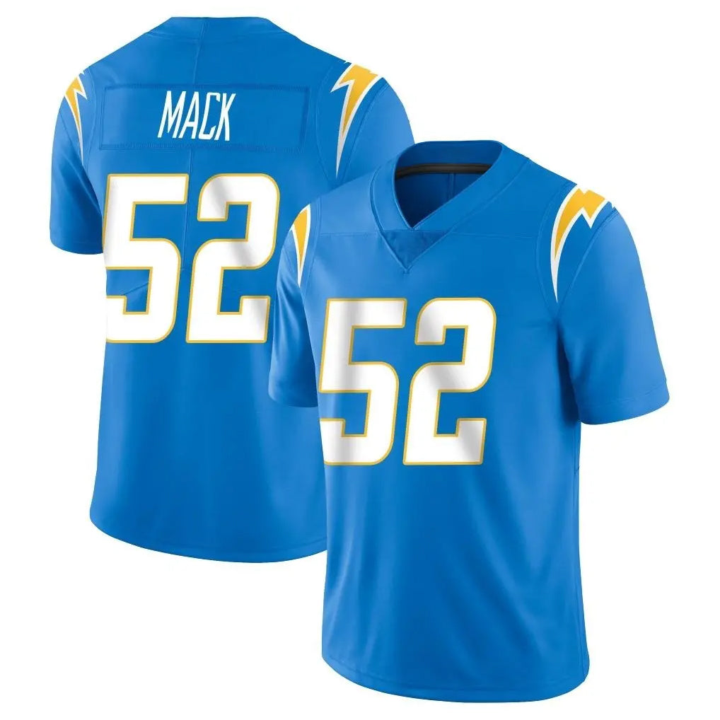 Kdoa LA.Chargers #52 Khalil Mack Player Blue Limited Vapor Untouchable Home Game Stitched Jerseys