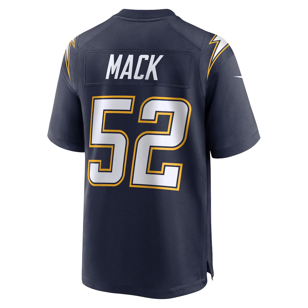 Kdoa LA.Chargers #52 Khalil Mack Player Navy Alternate Game Stitched Jerseys