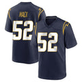 Kdoa LA.Chargers #52 Khalil Mack Player Navy Home Game Stitched Jerseys
