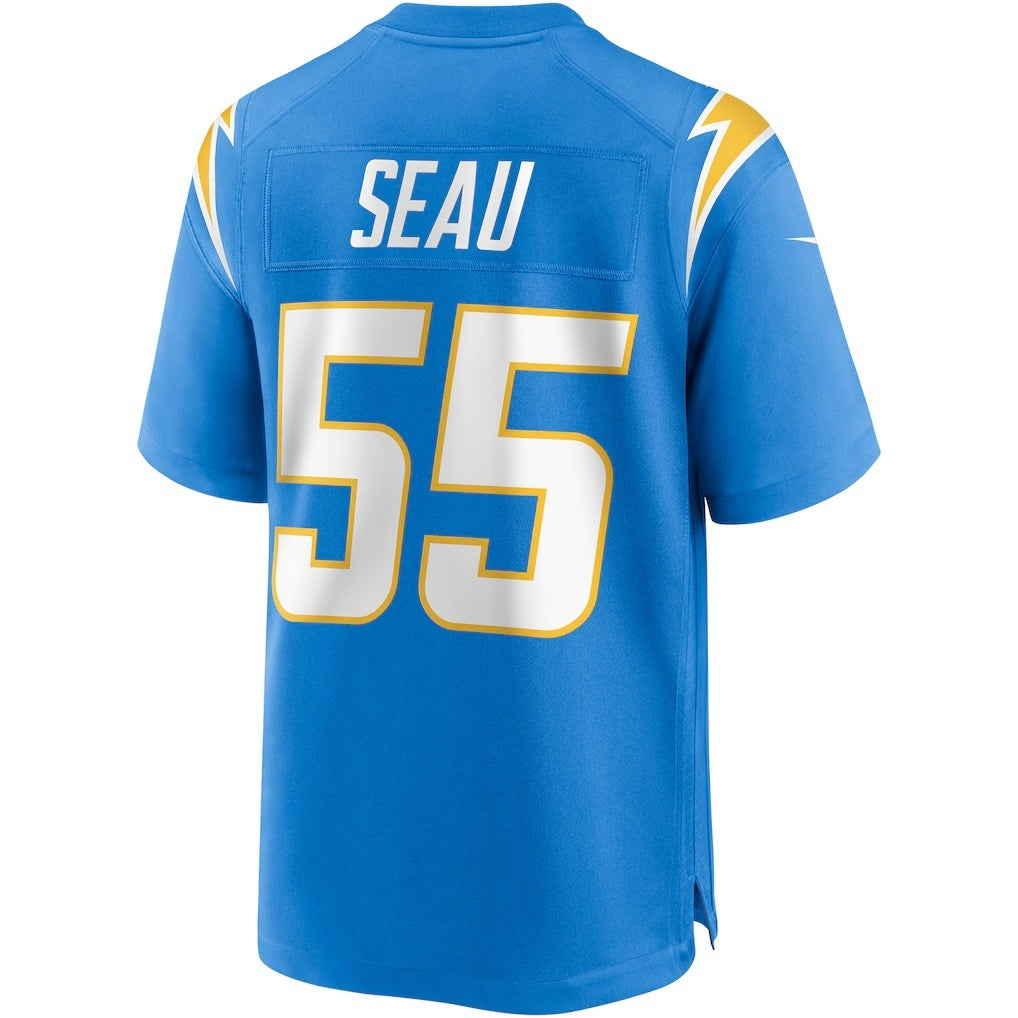Kdoa LA.Chargers #55 Junior Seau Powder Blue Game Retired Player Stitched Jerseys