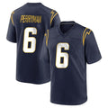 Kdoa LA.Chargers #6 Denzel Perryman Player Navy Home Game Stitched Jerseys