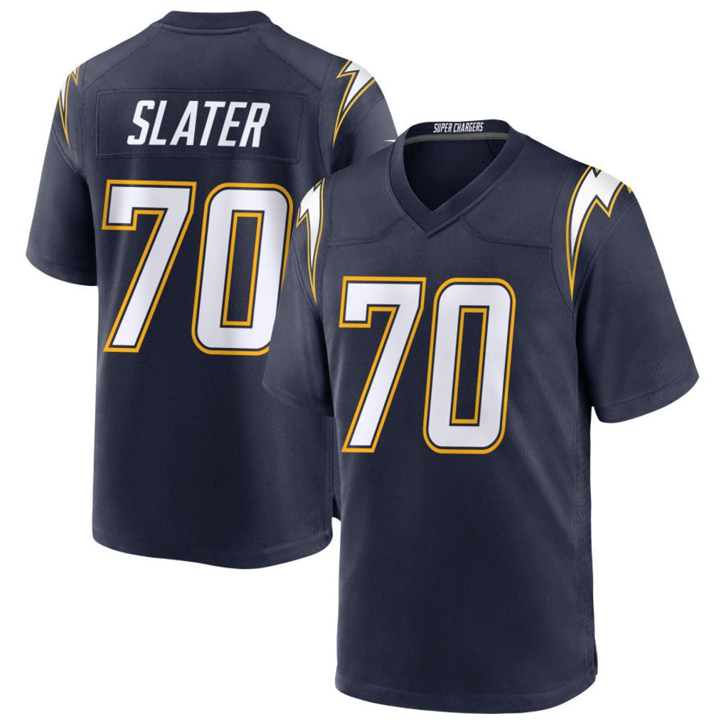 Kdoa LA.Chargers #70 Rashawn Slater Player Navy Alternate Home Game Stitched Jerseys