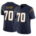Kdoa LA.Chargers #70 Rashawn Slater Player Navy Limited Vapor F.U.S.E. Home Game Stitched Jerseys