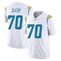Kdoa LA.Chargers #70 Rashawn Slater Player White Limited Vapor Untouchable Home Game Stitched Jerseys