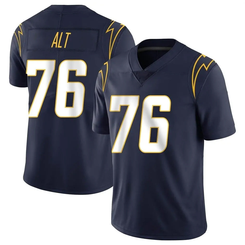 Kdoa LA.Chargers #76 Joe Alt Player Navy Limited Vapor Untouchable Home Game Stitched Jerseys