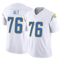 Kdoa LA.Chargers #76 Joe Alt Player White Limited Vapor F.U.S.E. Home Game Stitched Jerseys