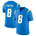 Kdoa LA.Chargers #8 Omarion Hampton Player Blue Limited Vapor Untouchable Home Game Stitched Jerseys