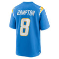 Kdoa LA.Chargers #8 Omarion Hampton Powder Blue Team Game Stitched Jerseys