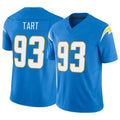 Kdoa LA.Chargers #93 Teair Tart Player Blue Limited Vapor F.U.S.E. Home Game Stitched Jerseys